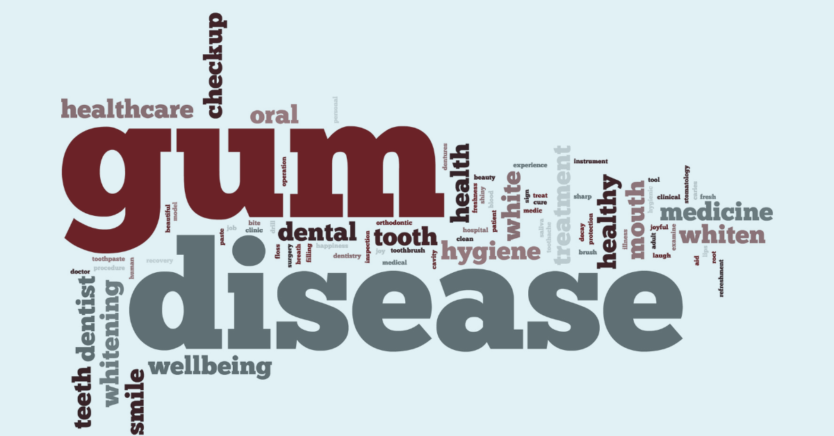 Gum Disease and the words that go with it. 