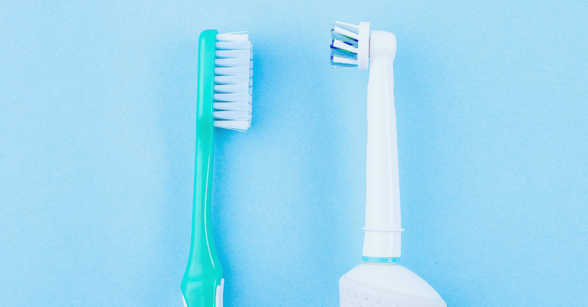 Picture of Electric or A Manual ToothBrush_ which one Saskatoon Dental Group